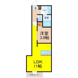 DEVELD大曽根の物件間取画像